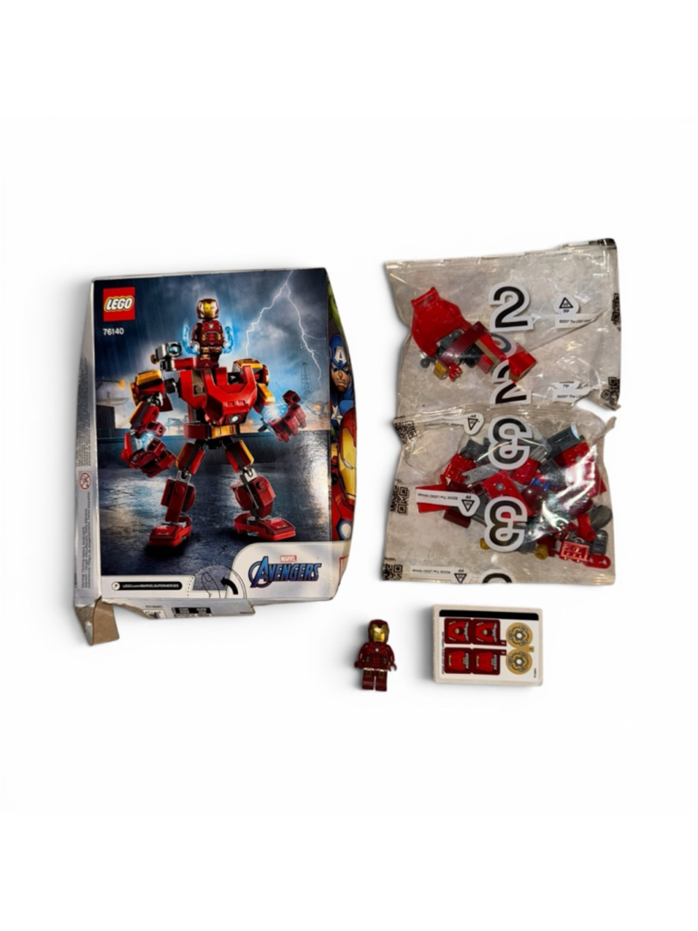 LEGO: Marvel Avengers Iron Man Mech - 148 Pieces [USED - DAMAGED BOX] 76140